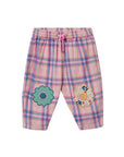 Goldie + Ace - kit - knee patch pants - pink plaid
