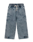 Goldie + Ace - vintage wash denim utility jeans