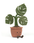 Jellycat - Amuseables - monstera plant