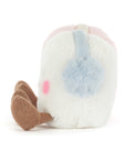 Jellycat - amuseables - toastie pink and white marshmallows