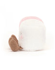 Jellycat - amuseables - pink and white marshmallows