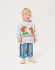 Bobo Choses - baby - Friends in a Pickle sweatshirt