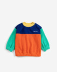 Bobo Choses - baby - color block sweatshirt