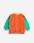 Bobo Choses - baby - color block sweatshirt