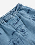 Bobo Choses - baby - Pickles The Dog all over denim short