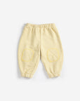 Bobo Choses - baby - patch jogging pants - yellow