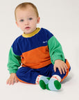 Bobo Choses - baby - color block sweatshirt
