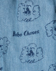 Bobo Choses - baby - Pickles The Dog all over denim pants