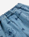 Bobo Choses - baby - Pickles The Dog all over denim pants