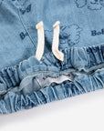 Bobo Choses - baby - Pickles The Dog all over denim pants