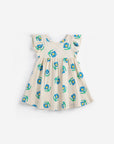 Bobo Choses - baby - Pixel Flowers all over ruffled dress