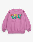 Bobo Choses - kids - Color Herbalist sweatshirt - pink