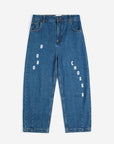 Bobo Choses - kids - bobo denim pants - blue