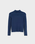 Bellerose - velfie rollneck longsleeve - black iris