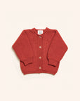 Hvid - wool cardigan - inga - red