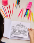 Omy - cozy coloring book - kawaii
