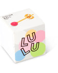 lulu copenhagen - gold plated color ball earring - 1pc - pink
