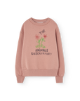 The animals observatory - bear kids sweatshirt - dusty coral