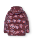 The animals observatory - Stars Lemur Puffer Jacket - burgundy