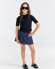 The animals observatory - olingo kids skort - indigo