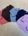 Pequeno tocon - wool sweater - lila