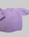 Pequeno tocon - wool sweater - lila