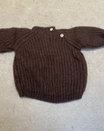 Pequeno tocon - wool sweater - brown