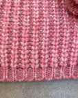 Pequeno tocon - wool sweater - pink melange