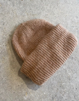 Pequeno tocon - 7033 - soft wool beanie - camel