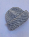 Pequeno tocon - 7033 - wool beanie - grey