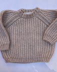 Pequeno tocon - 1017 - wool sweater - tan