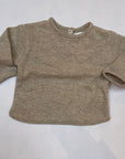 Pequeno tocon - 1070 - fleece sweater - tan