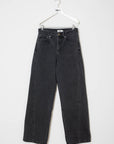 Indee - wildlife - denim baggy pants - washed black
