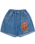 Jelly Mallow - our recipe denim shorts