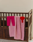 Hvid - Blanket Kiki - cotton candy