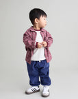 Buho - bb - tartan shirt - pomegranate