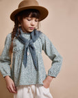 Buho - kids - speckle blouse - alpine green