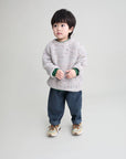 Buho - kids - drill pants - whale