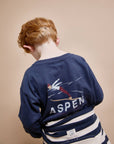 Buho - kids - aspen t-shirt - navy