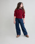 Buho - kids - denim girly pants