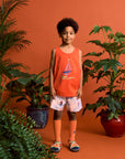 Maison Mangostan - barcos short - white