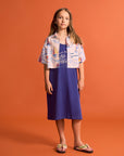 Maison Mangostan - barcos cropped shirt - white