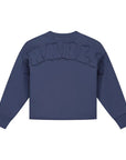 Charlie Petite - lux sweatshirt - denim blue