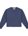 Charlie Petite - lux sweatshirt - denim blue