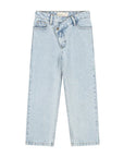 Charlie Petite - noelle crisscross jeans - light blue