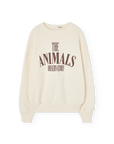 The animals observatory - kids - killifish sweatshirt - raw white