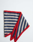 Indee - walking - stripe scarf - off white