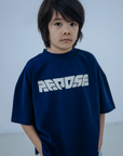 Repose Ams - boxy tshirt - cosmic navy