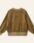 Wynken - sloth sweatshirt - rich tan
