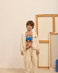 Weekend house kids - slide canvas ecru pants